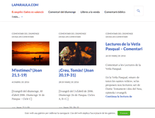 Tablet Screenshot of laparaula.com